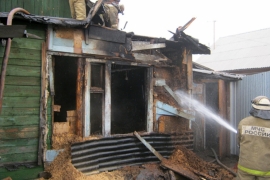 Пожар в частном доме в Раменском муниципальном районе